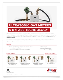Ultrasonic Gas Meter & Bypass Technology